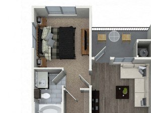 B2E Floor Plan B2E Floor Plan at Bell South Bay, California